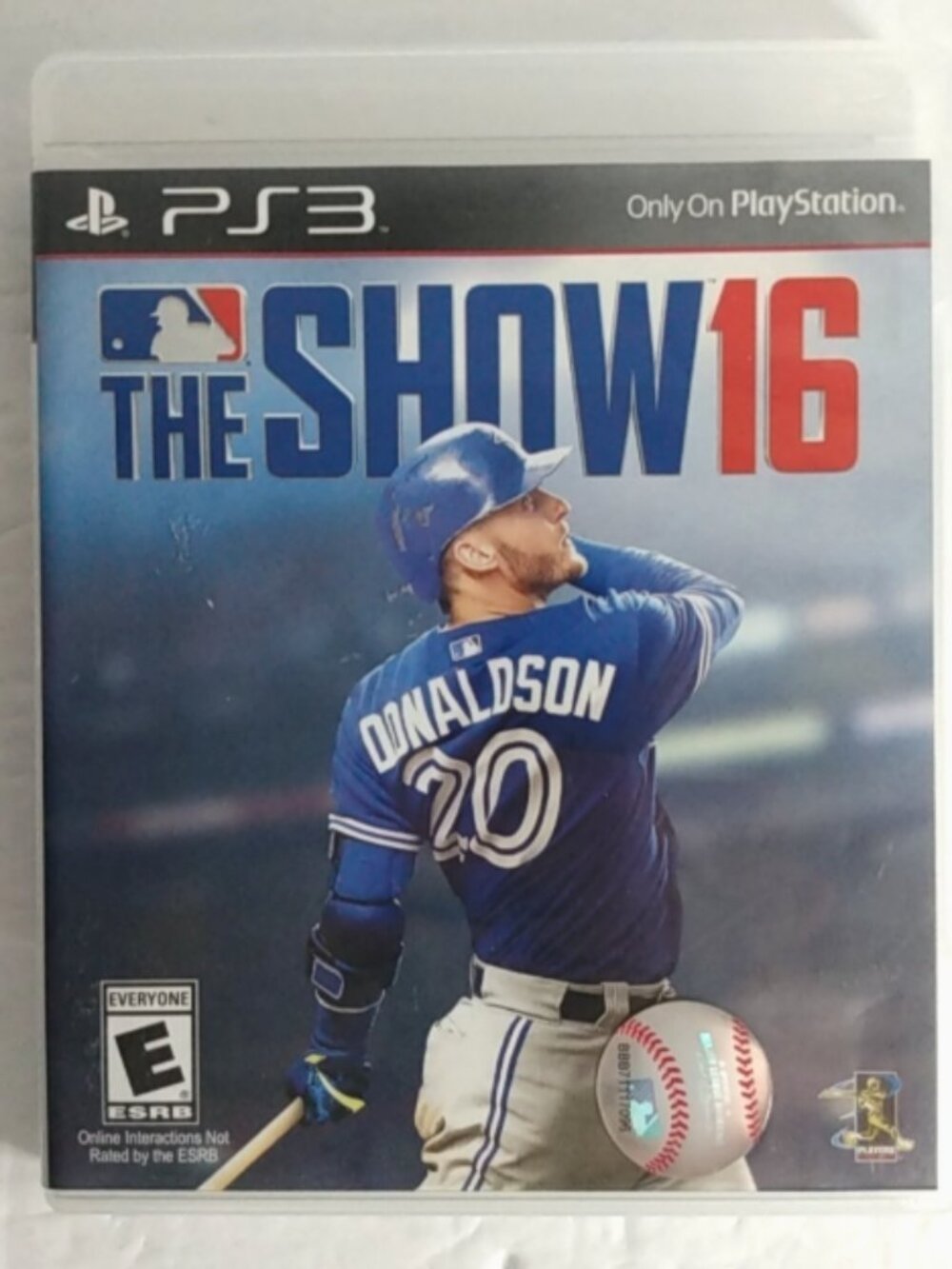 MLB: The Show 16 (Sony PlayStation 3, 2016) PS3 Baseball ONLY ON PS Sports